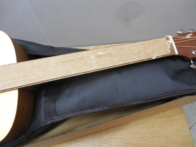 S.Yairi・S.ヤイリ・YM-02 / NTL・ナチュラル・コンパクトギター (未使用品・元箱あり)  全長88.5㎝_画像4