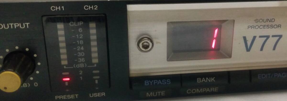 * электризация OK* подробности не проверка * текущее состояние самовывоз * SONY Sony мульти- эффект процессор DPS-V77 #OM-180