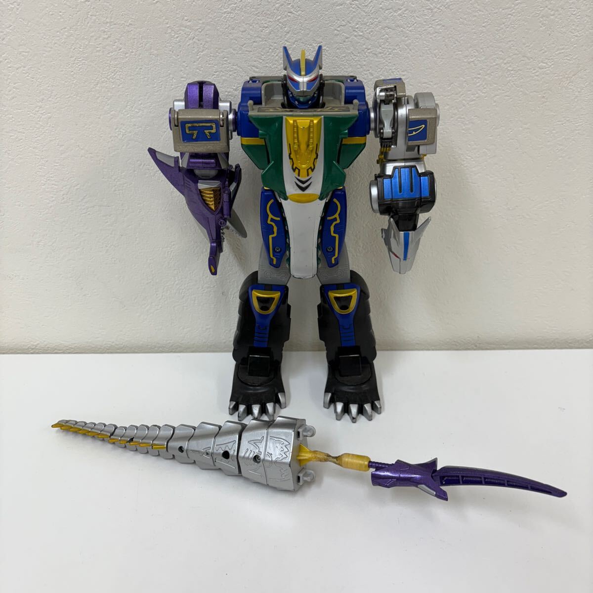 [0624-05A] Bandai Hyakujuu Sentai Gaoranger ... body DXgao Hunter робот фигурка текущее состояние товар утиль 