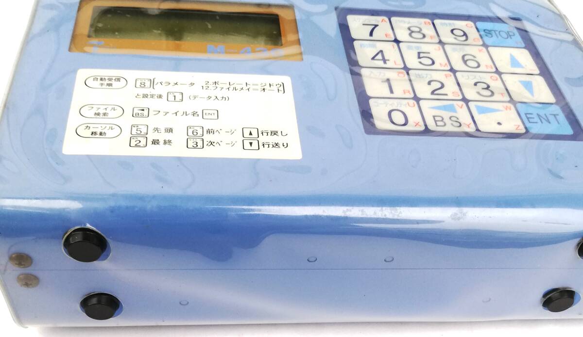 [3] NCデータ トランスファーユニット データ 入出力機 M-430 CF TACTX タクテックス