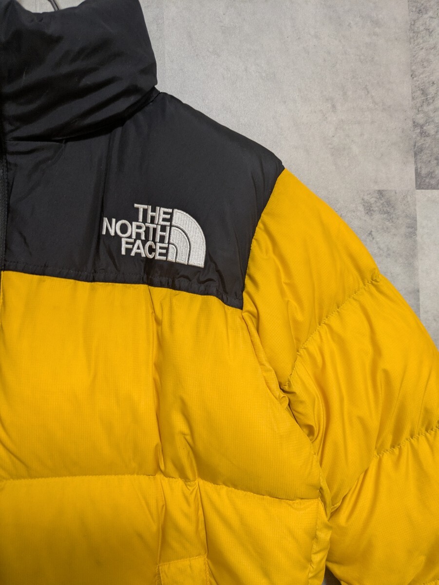 國(guó)內(nèi)正規(guī)品 THE NORTH FACE ノースフェイス ヌプシジャケット Ｓ ダウンジャケット ND91841 ブラック イエロー OSAGARI