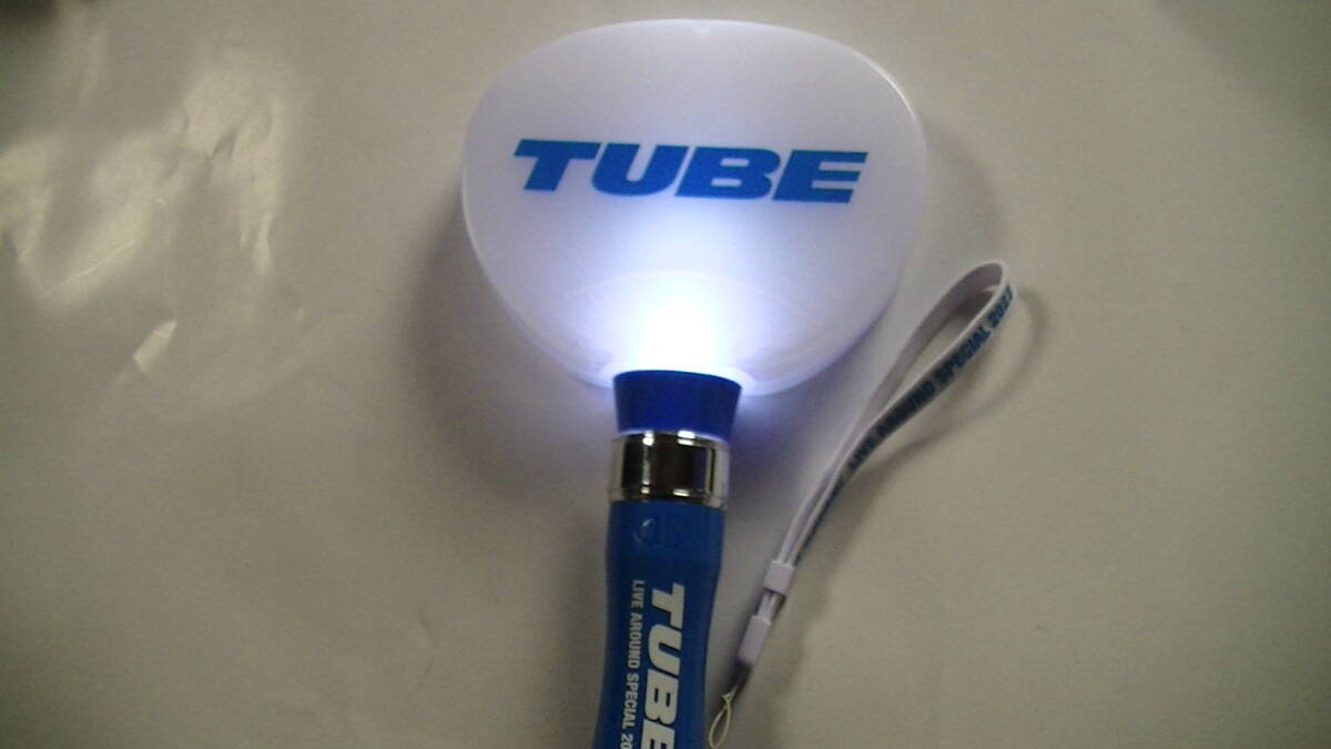 TUBE チューブ LIVE AROUND SPECIAL 2023 橫浜スタジアム ライブグッズ うちわ型 パチパチペンライト