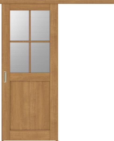 室内建具 LIXIL アウトセット片引戸 W1324×H2030 (1320) LGH 格子付 「ラシッサS Crea」 室内用