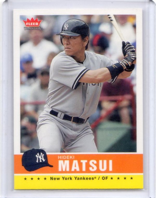 ●松井秀喜　カード　Vol.21　2006FLEER TRADITION #194　ニューヨーク?ヤンキース