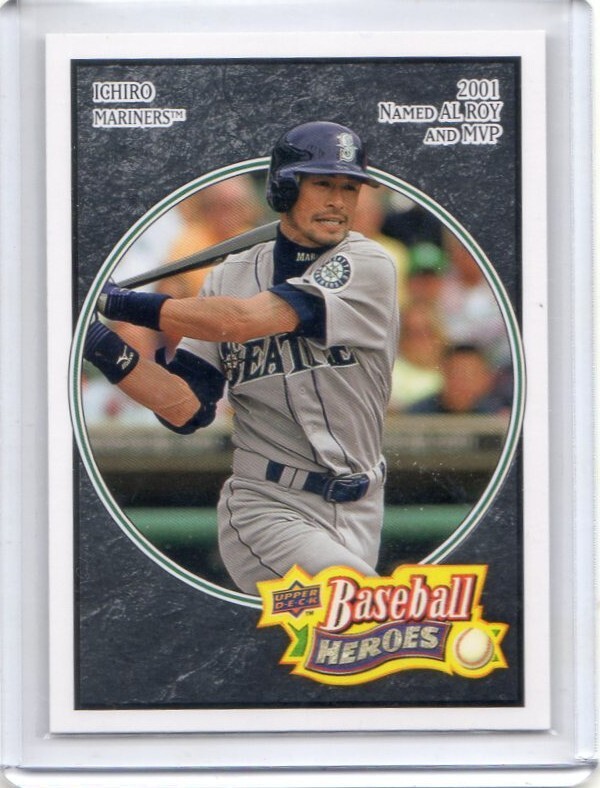 ●イチロー　カード　Vol.1211　2008UD BASEBALL HEROES BLACK #152　シアトル?マリナーズ