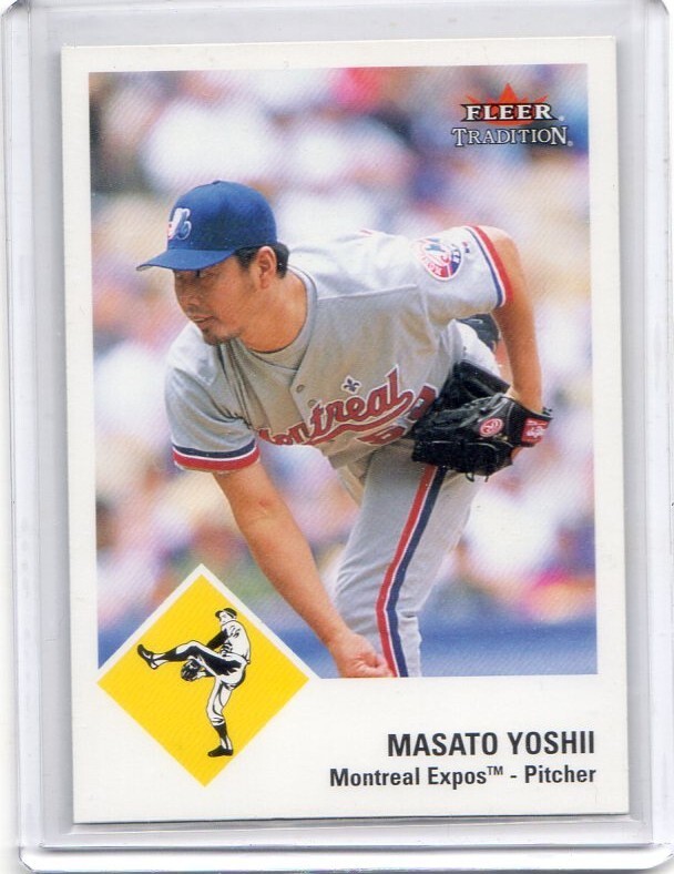 ●吉井理人　カード　Vol.54　2003FLEER TRADITION #55　モントリオール?エクスポズ