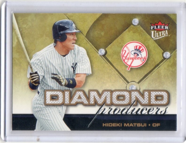 ●松井秀喜　カード　Vol.22　2006FLEER ULTRA DIAMOND PRODUCERS #DP13　ニューヨーク?ヤンキース