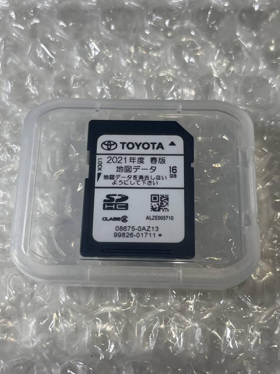 トヨタ 地図データ SDカード NSZT-W62G NSZT-Y62 2021年春版 08675-0AZ13