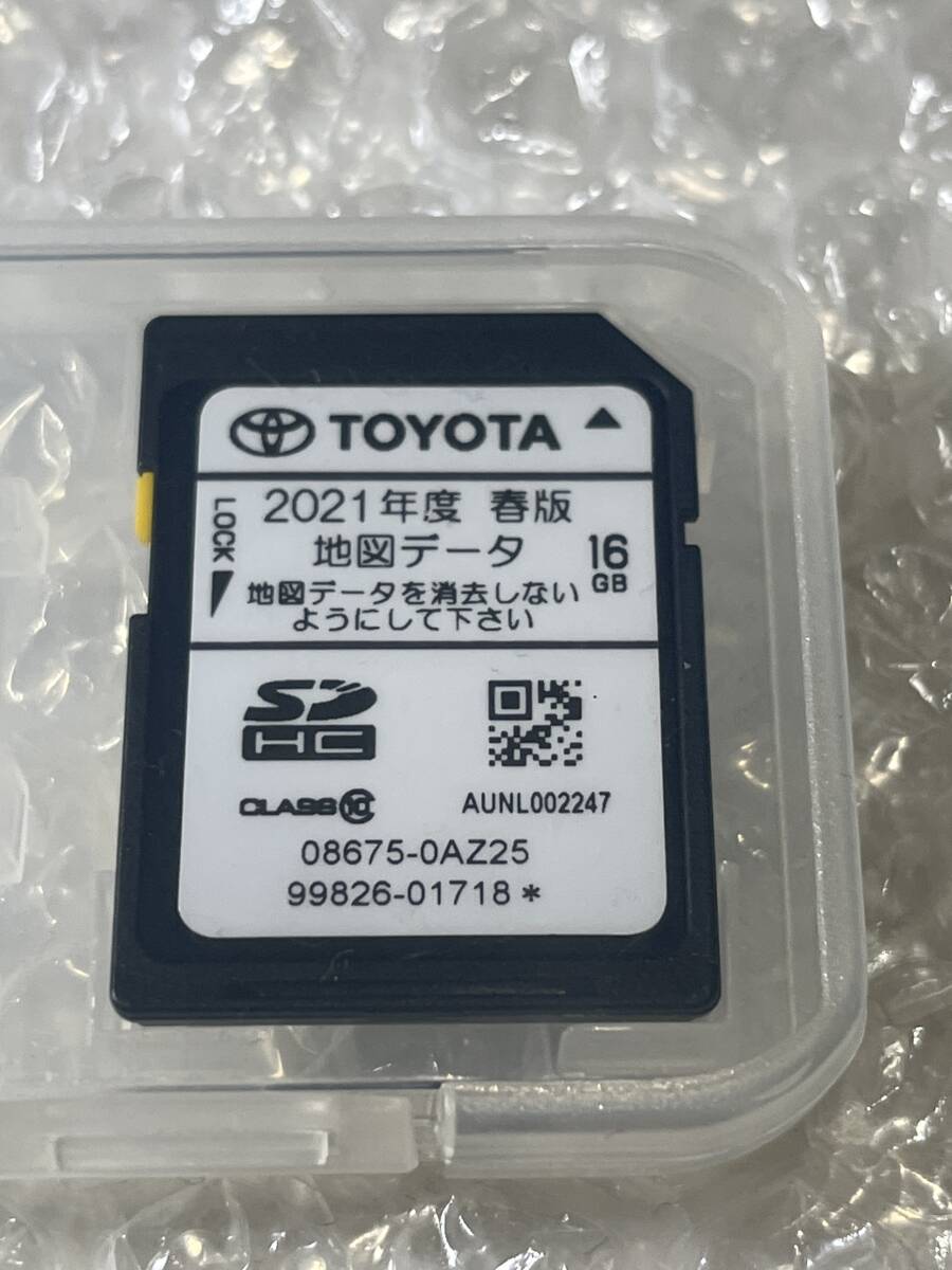 トヨタ 地図データ SDカード NSZT-W64 2021年春版 08675-0AZ25