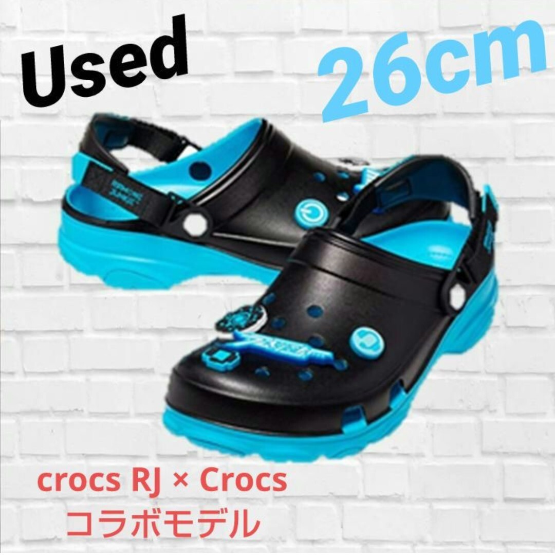 【Used】crocs RJ × Crocs All Terrain Clog Black 26cm ブラック