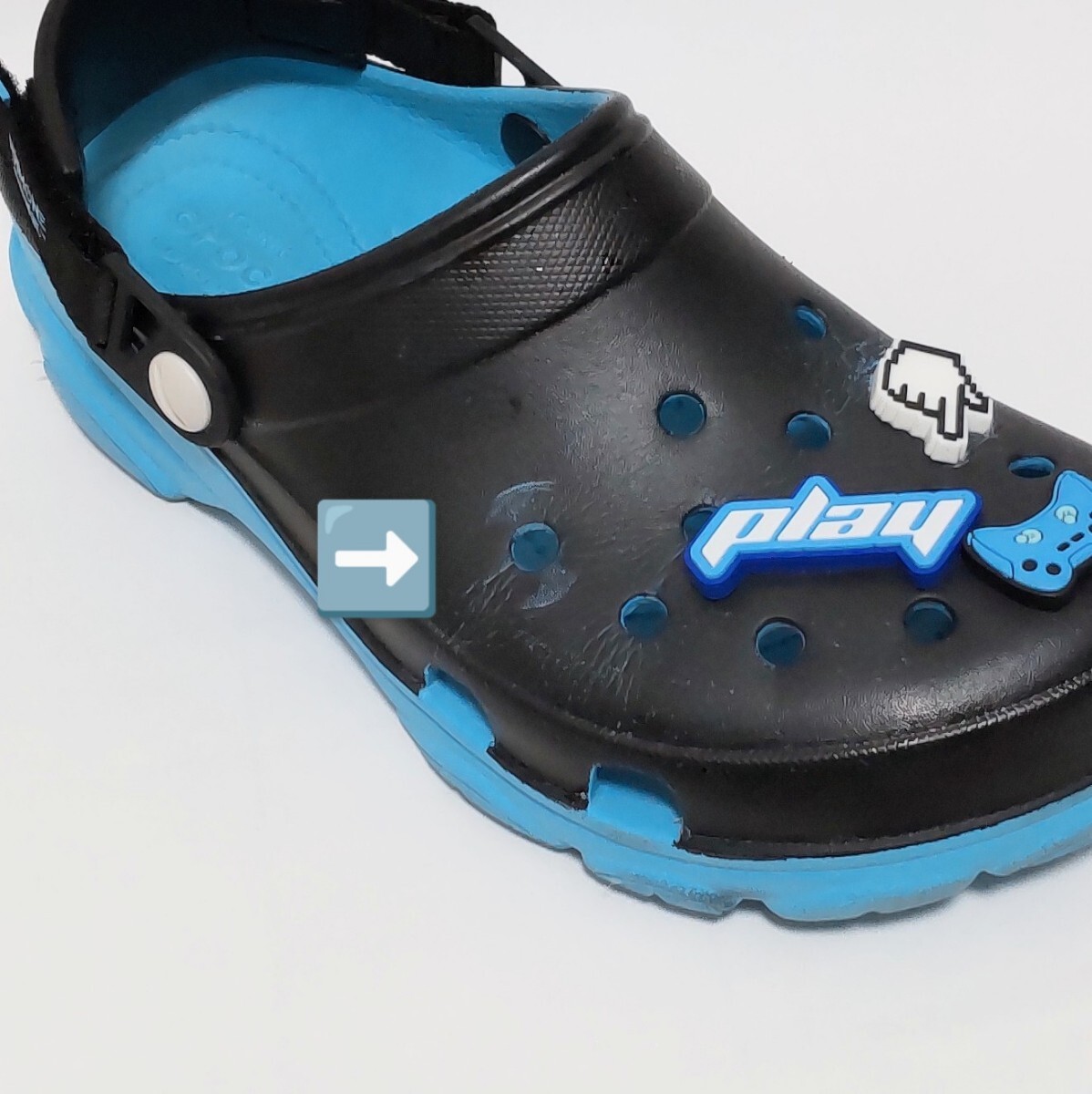 【Used】crocs RJ × Crocs All Terrain Clog Black 26cm ブラック