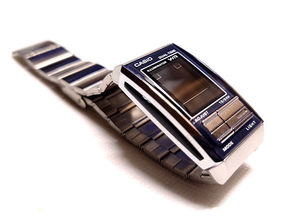  редкость Vintage CASIO Casio S-1017DV наручные часы унисекс модный 
