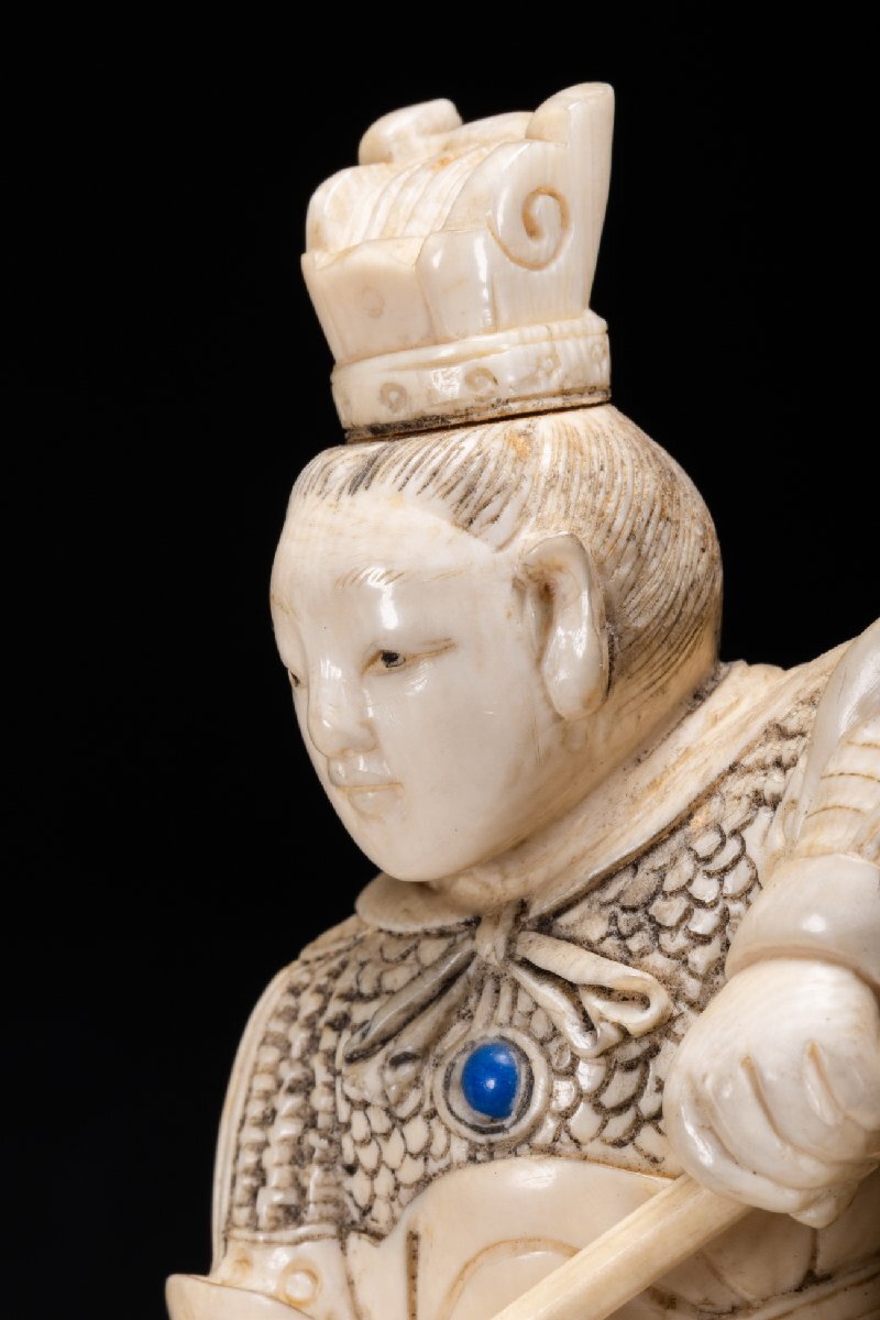 天然薬王石中国将棋 現代工芸品 美術品 置物