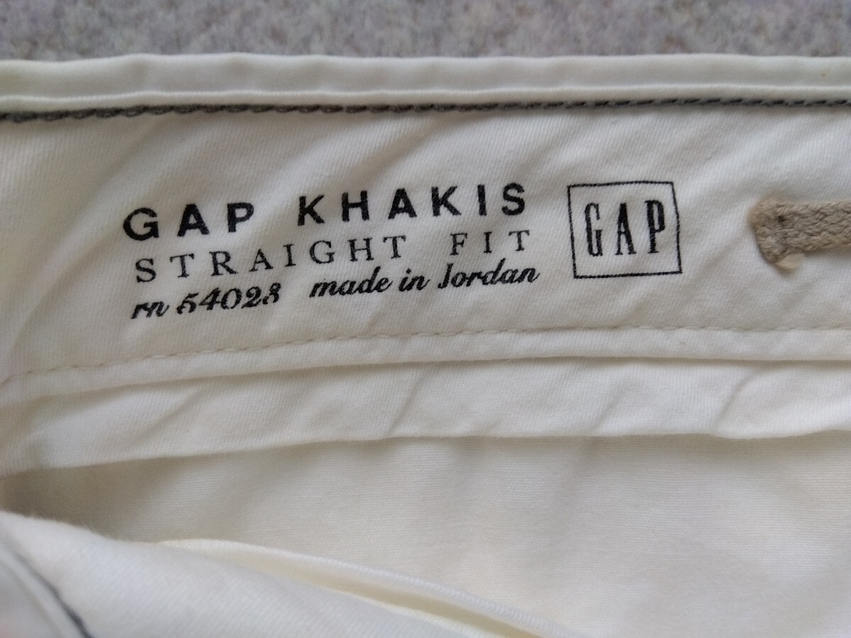 ★GAP★ギャップ★パンツ★白色★綿100%★
