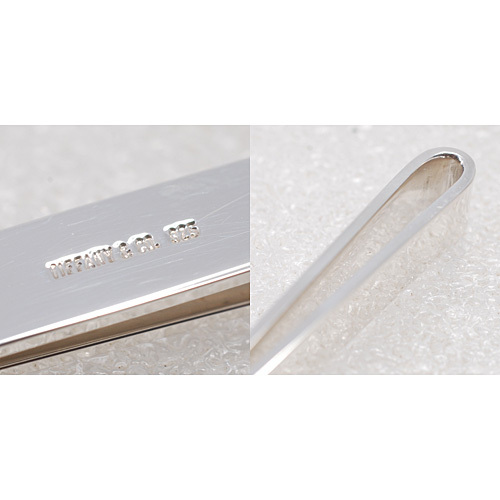 綺麗です ティファニー 925 クラシック タイ バー/ネクタイピン/タイピン/スターリングシルバー/新品仕上げ済み(16284)