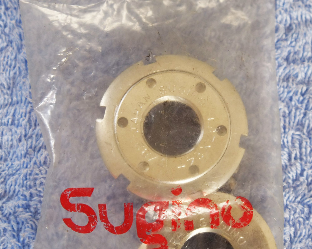 SUGINO 超軽量アルミワンBB スペシャルパーツNo103 カップアンドコーン ボトムブラケットカップ NJS BSC JIS
