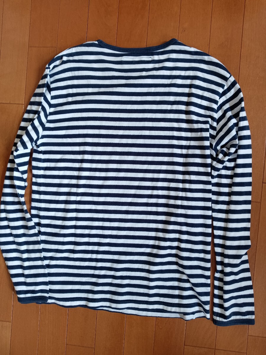 BEAMS International Galleryボーダー 長袖シャツ＜M＞USED