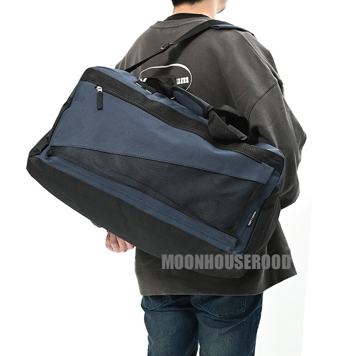 送料無料 2WAY 大容量 43L ボストンバッグ メンズ レディース トラベルバッグ スポーツバッグ 旅行バッグ ショルダーバッグ ネイビー☆