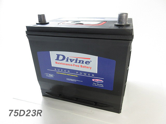 75D23R Divineバッテリー 45D23R 55D23R 65D23R 互換 ホンダ ラファーガ プレリュードインクス インスパイヤ アコード アスコット