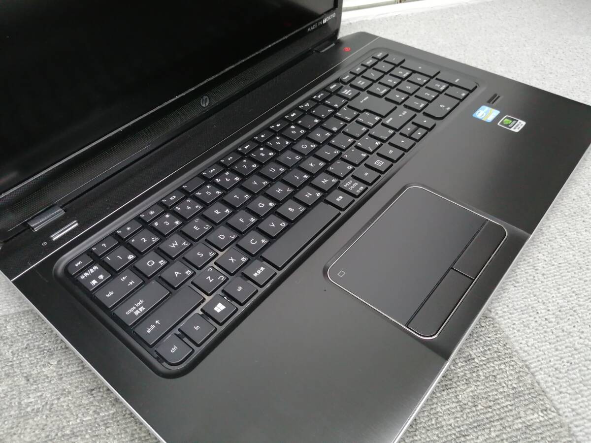 美品 大畫面? 高速SSD512GB新品 ゲーミング HP ENVY i7-3630QM NVIDIA GT650M win11Pro 8G office2019?17.3FHD/WEBカメラ/ブルーレイ