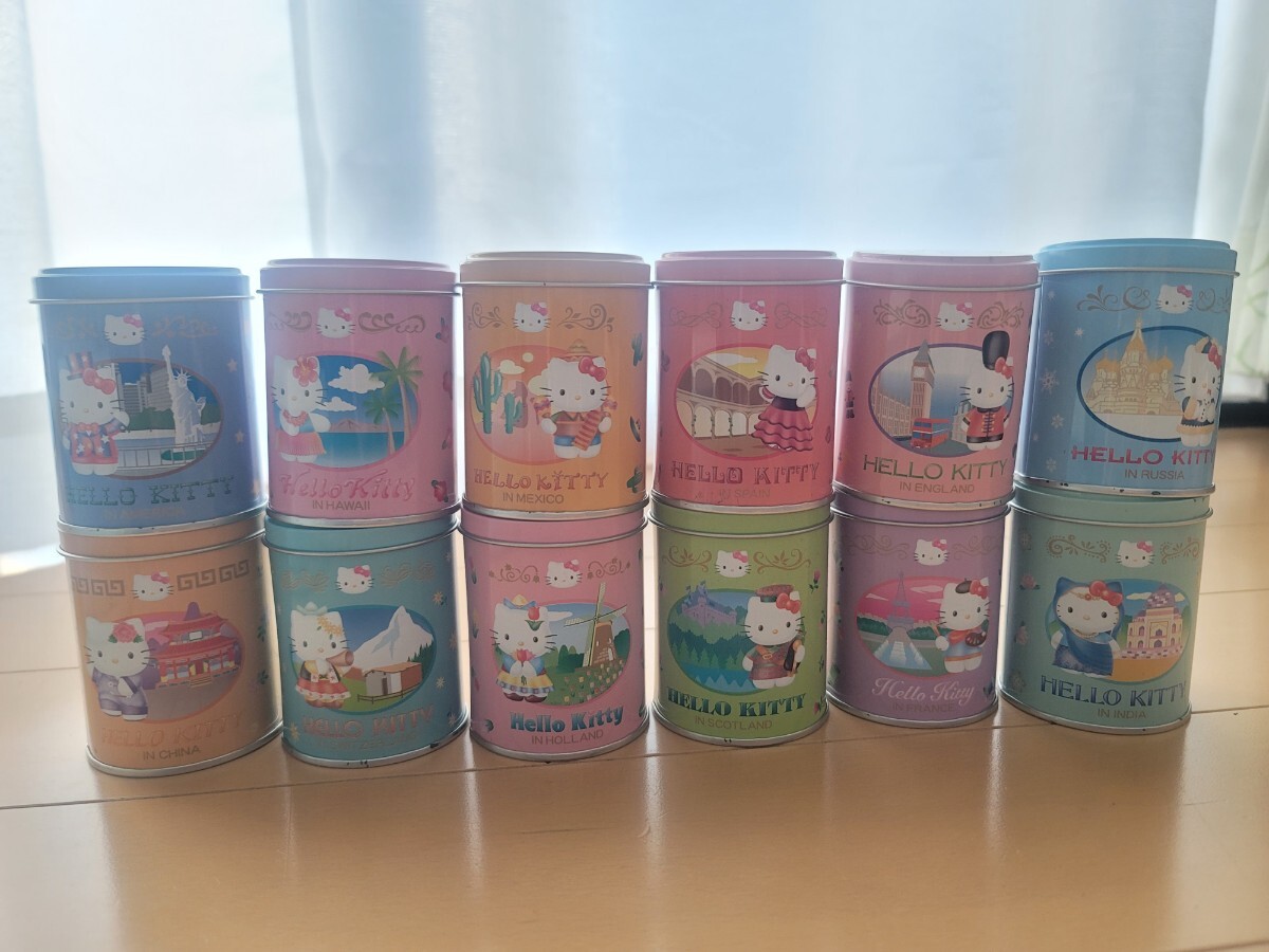 ハローキティカン2　12個セット　HELLO KITTY　缶　箱付　/ サンリオ　レア　バンダイ_画像2