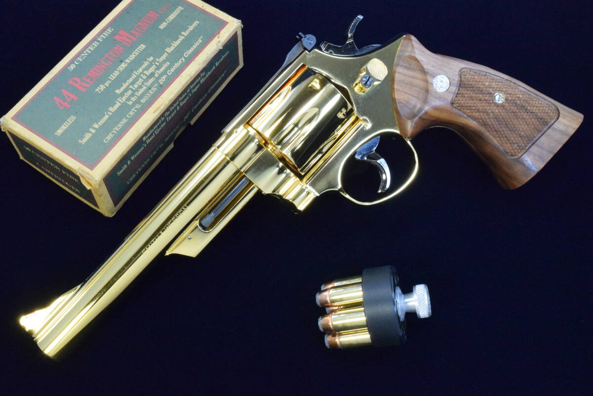 ★ZEKE S&W M29 44Magnum 6.5in ブルーイングGARAGE研磨 亜鉛合金制 金屬モデルガン組換キット完成品＋カスタムハンマー＆トリガーSET！★