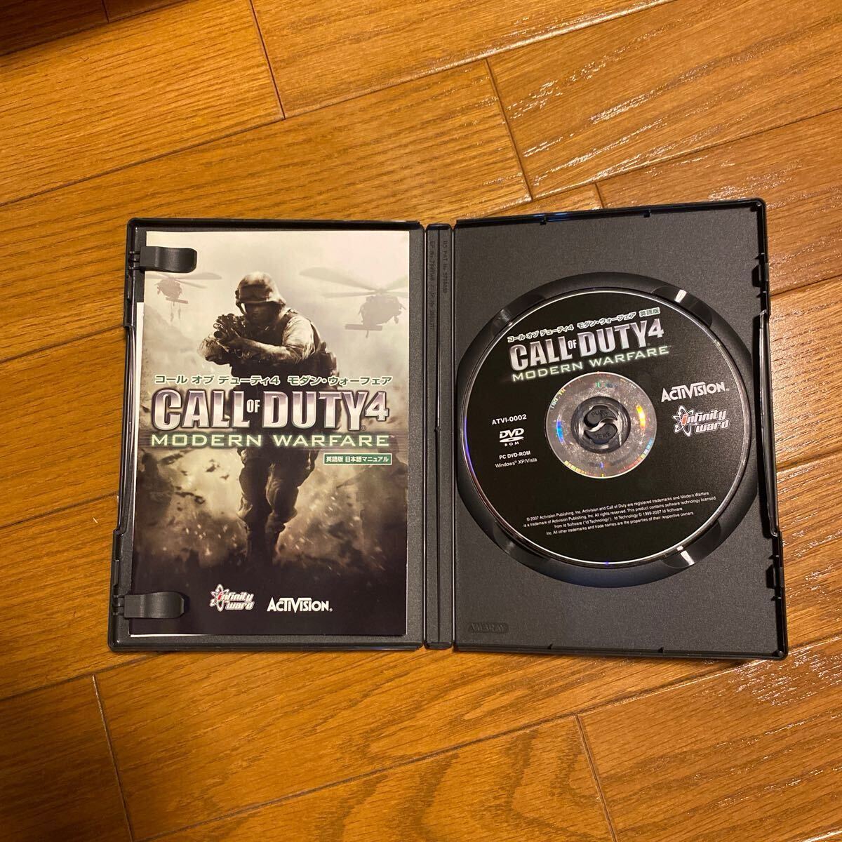 コールオブデューティー4 モダンウォーフェア 英語版日本語マニュアル付_画像3