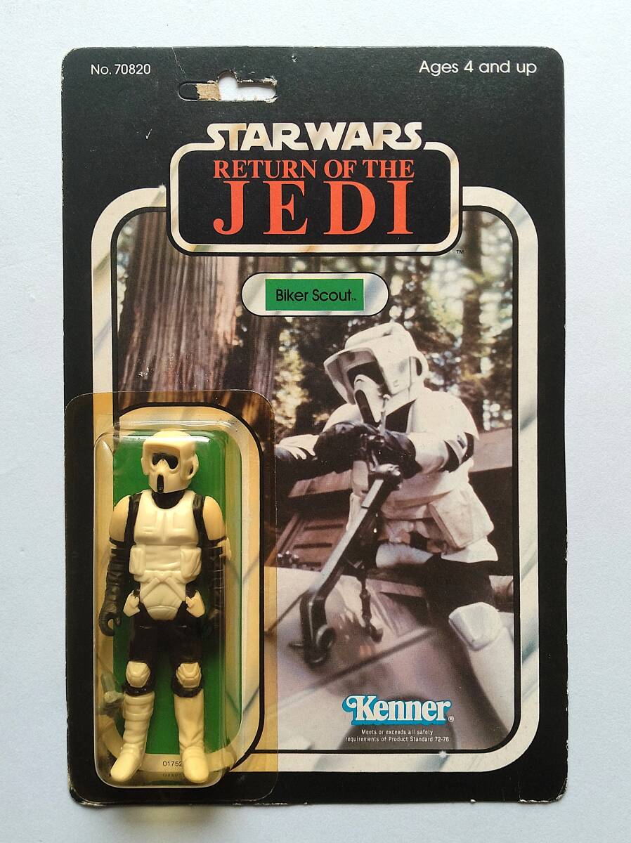 ★スターウォーズ　STAR WARS　バイカー?スカウト（難あり）　輸入版　オールドケナー3.75インチ　ビンテージフィギュア