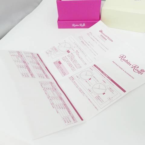 新品未使用品　腕時計　Rubin　Rosa　ルビンローザ　レディース　R.305　ソーラーチャージ　定価　20,900円　時計店大量仕入れ品　?
