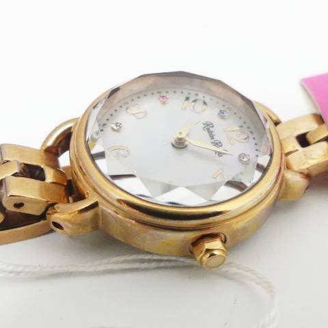 新品未使用品　腕時(shí)計(jì)　Rubin　Rosa　ルビンローザ　レディース　R019SOLPWH　ソーラーチャージ　定価　18,700円　時(shí)計(jì)店大量仕入れ品　?