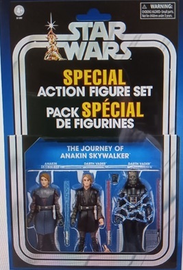 6月新入荷★スターウォーズ 「VINTAGEシリーズ」3.75インチ The Journey of Anakin Skywalker 3-Pack Figure Set