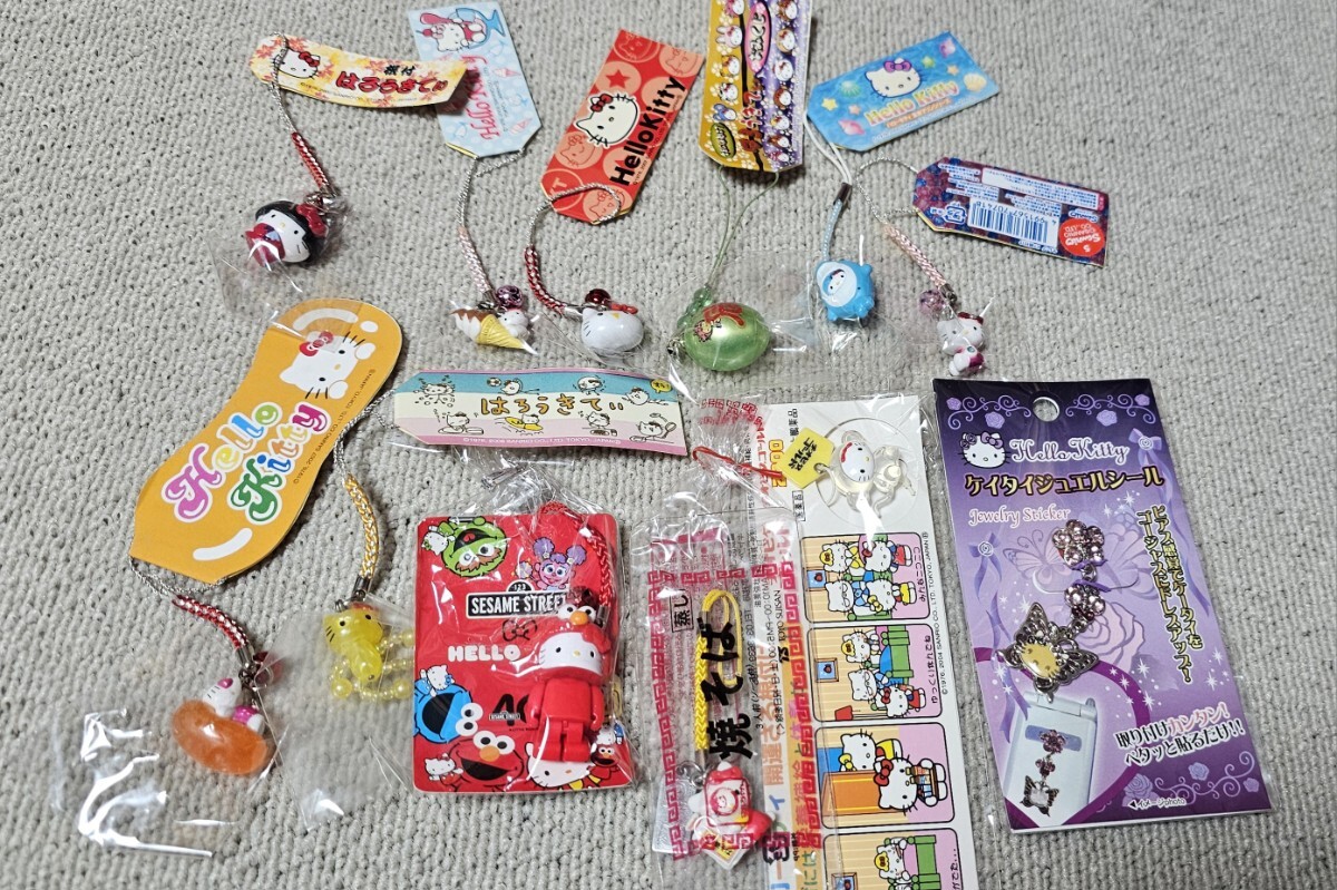 ハローキティ 根付け まとめ売り12點