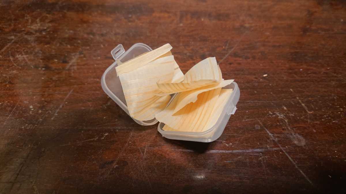 鯉口調整母材 日本刀 居合刀のお手入れに如何がですか、これだけあれば暫く持ちます鯉口の緩みは危険ですので、お早めにご調整ください。_画像1