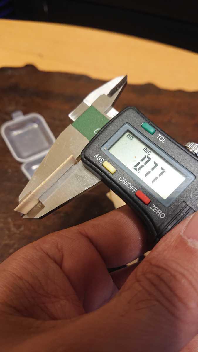 鯉口調整母材 日本刀 居合刀のお手入れに如何がですか、これだけあれば暫く持ちます鯉口の緩みは危険ですので、お早めにご調整ください。_画像3