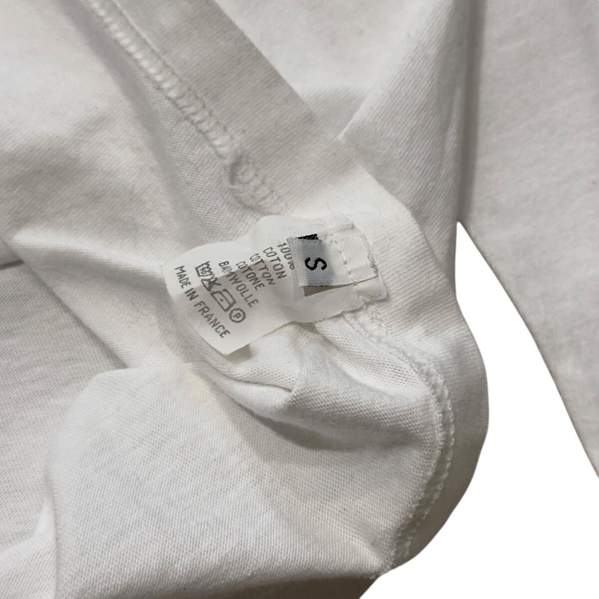 Rare 90s 00s Martin Margiela 0 10 leather patch long sleeve tee tops artisanal collection マルジェラ　アーティザナル　希少