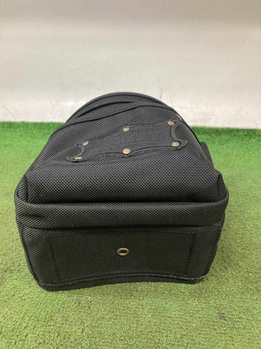 【中古品】★KNICKS ニックス 超軽量バリステック生地 チェーンタイプ腰袋 黒 BA-301DDX ITCE8LW4KYPN