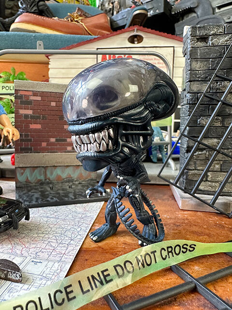 ファンコポップ　映畫　エイリアン　公開40周年記念　ゼノモーフ　ビッグチャップ　フィギュア　FUNKO POP!