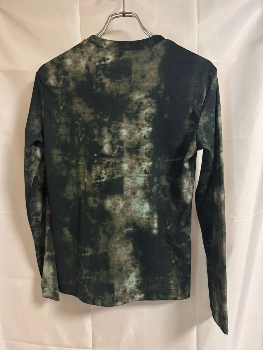  ISSEY MIYAKE デザイン カットソー 長(zhǎng)袖 イッセイミヤケ 柄 M