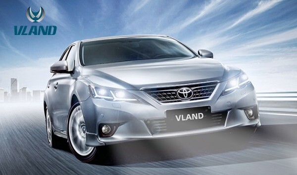 VLAND 流れるウィンカー搭載 マークx 130系 ヘッドライト オープニング機能付 フルLED シーケンシャル カスタム(0193A)_画像5