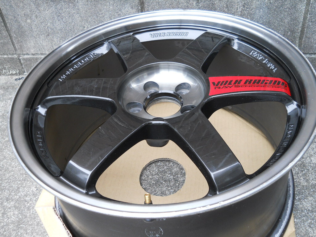 RAYS VOLK RACING TE37 SL 18inch 5H100 9J+45 2 шт 