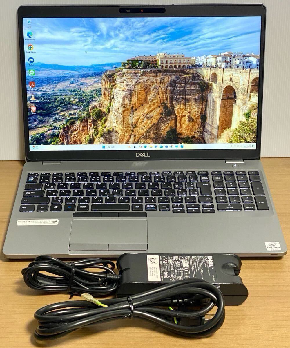 モバイルワークステーションPC／DELL Precision 3551 プレミアム／Core i7 10850H メモリ16GB SSD256GB Quadro P620(4GB)／Windows 11 Pro