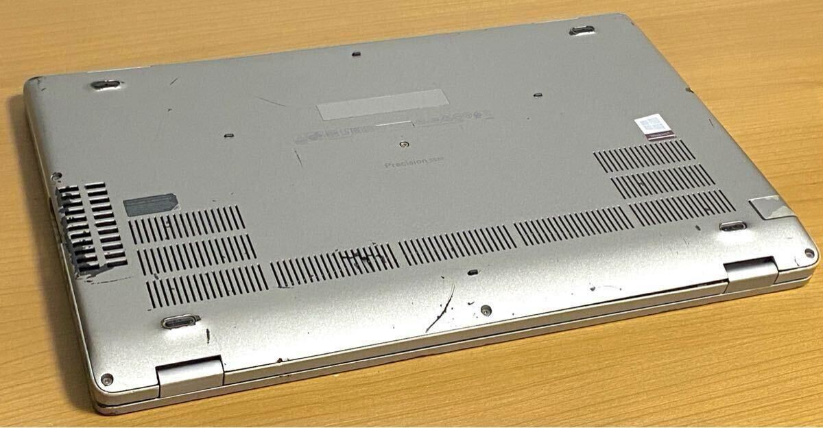 モバイルワークステーションPC／DELL Precision 3551 プレミアム／Core i7 10850H メモリ16GB SSD256GB Quadro P620(4GB)／Windows 11 Pro