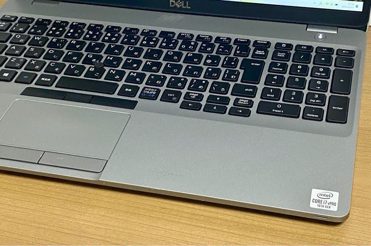 モバイルワークステーションPC／DELL Precision 3551 プレミアム／Core i7 10850H メモリ16GB SSD256GB Quadro P620(4GB)／Windows 11 Pro