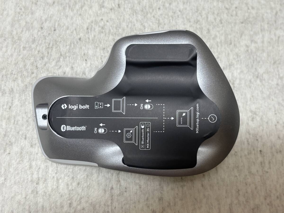 ロジクール MX Master 3S Advanced Wireless Mouse MX2300PG [ペイルグレー]