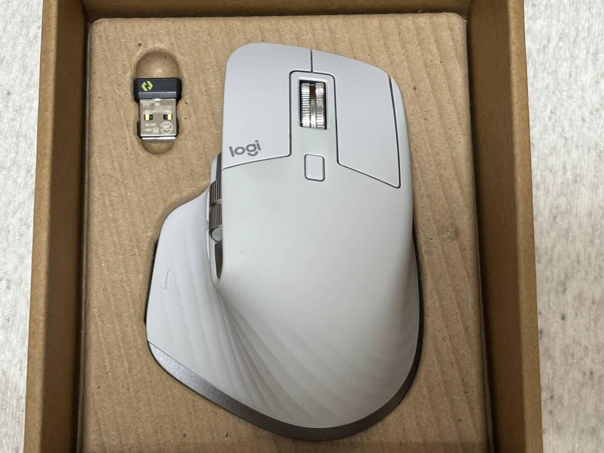 ロジクール MX Master 3S Advanced Wireless Mouse MX2300PG [ペイルグレー]