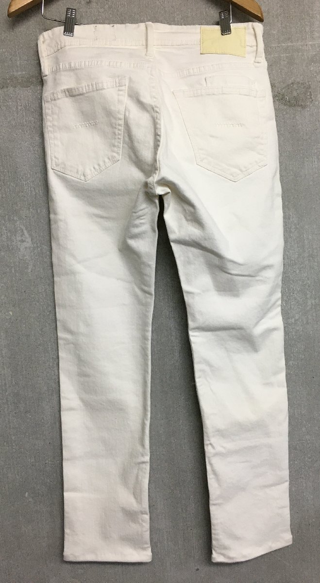 ◆國內(nèi)正規(guī) YANUK ヤヌーク 美品 サイズ36 ホワイト　ストレッチ　デニム パンツ 白 VINCENTⅡ サイズ36 ホワイト