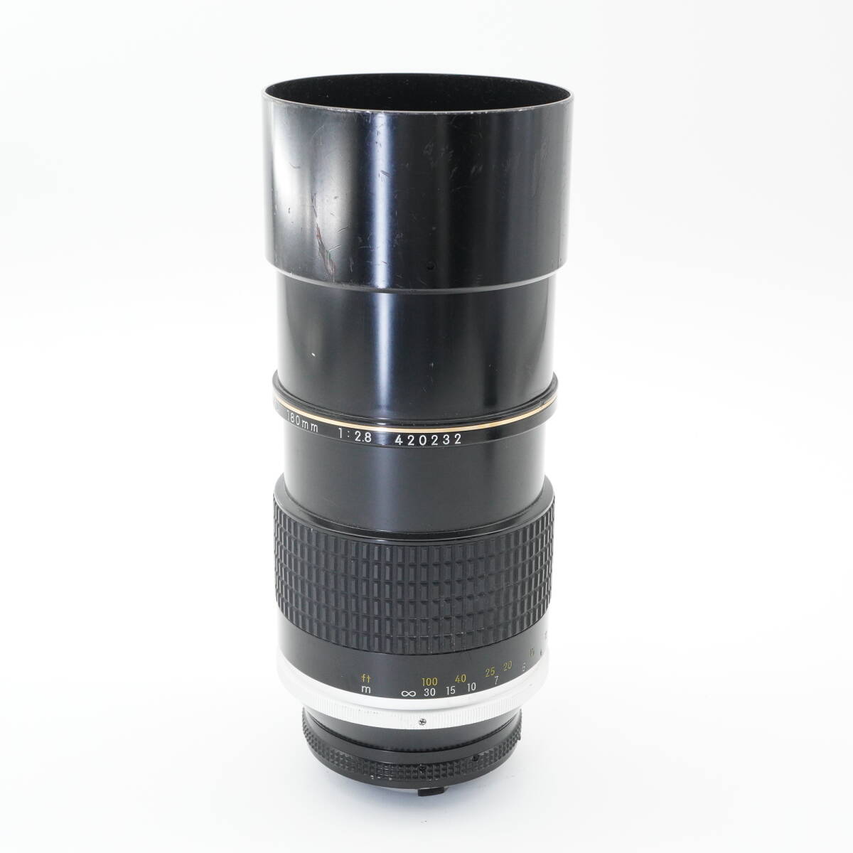 実用 NIKON ニコン Ai-S NIKKOR ED 180mm F2.8 マニュアルフォーカス 単焦点レンズ #AA5310_画像5