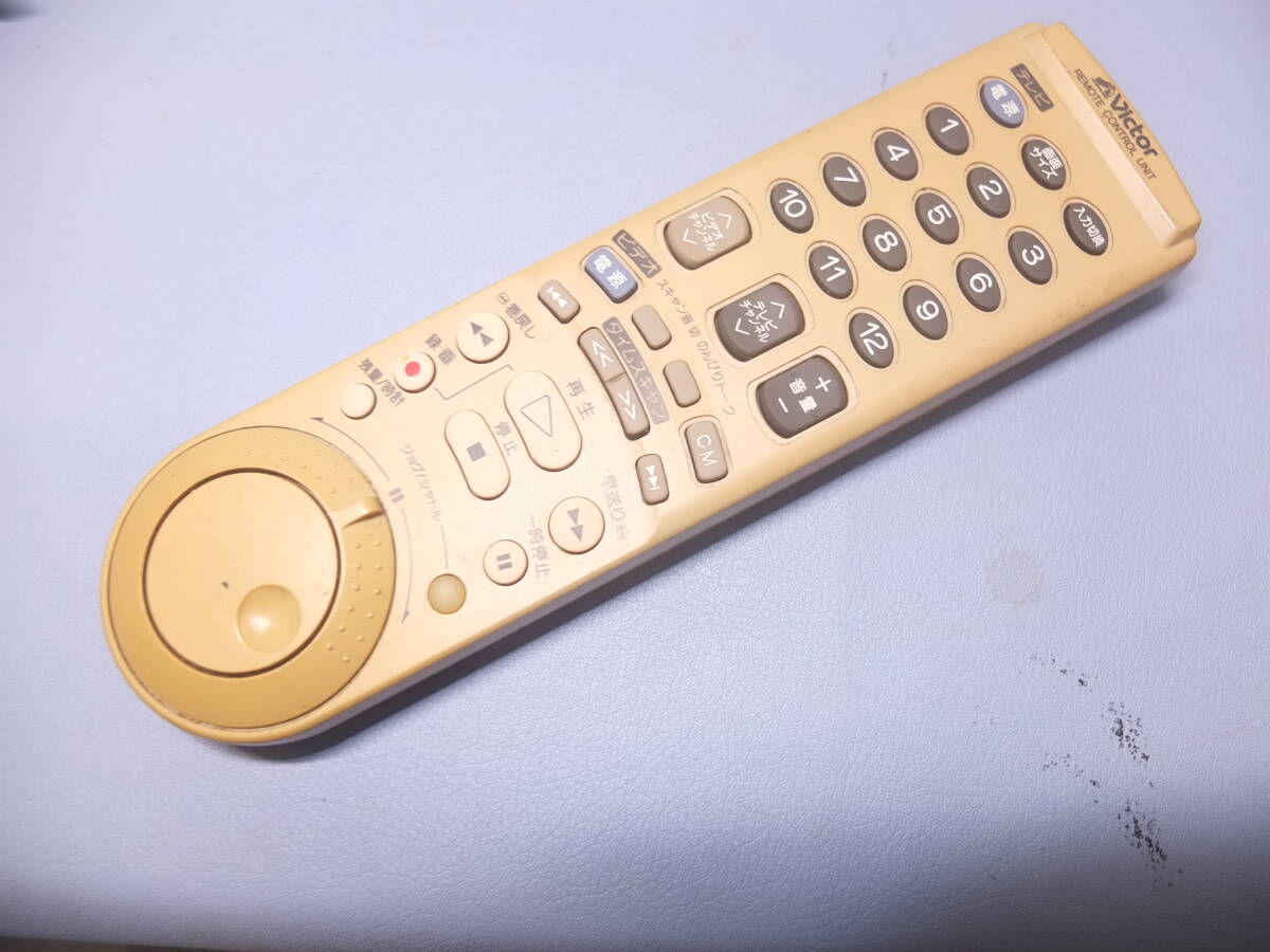 VICTOR/ビクター　リモコン S-VHS ビデオデッキ HR-X7用