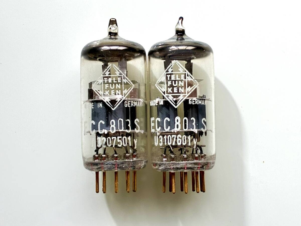 Telefunken　テレフンケン　　ECC-803S　2本セット　　美品