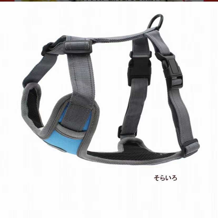 L размер .... собака Harness средний собака большой собака маленький размер собака шлейка простой установка и снятие .. обивка предотвращение выпадение нет 